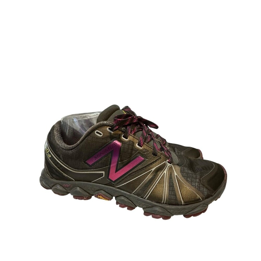 New Balance Women’s Minimus Gray Purple Size 7 Lace Up Sneakers Active Shoes